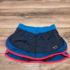 Kari traa Blue and Pink Athletic Skort